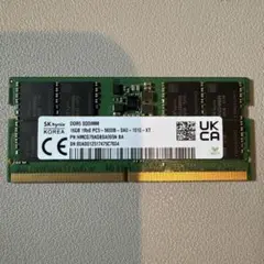 SK hynix 16GB DDR5 SO-DIMM メモリー