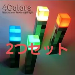 【新品】マインクライフト　松明　たいまつライト　Cタイプ充電　マイクラ