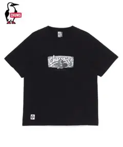 チャムス アンチバグ グラフィティ Tシャツ／ブラックCH01-2507／XXL