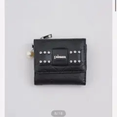 pium 財布 ピウム モノグラムウォレット ブラック 黒 pium モノグラムウォレット ブラック - メルカリ