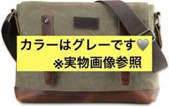 [FUKUYIN] ショルダーバッグ メンズ キャンバス メッセンジャーバッグ