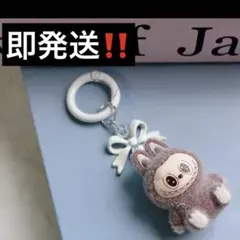 【即発送‼️】ラブブ　キーホルダー　茶色
