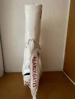 新品未使用 パーリーゲイツ PEARLY GATES キャディバッグ ホワイト