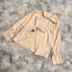 『グリフィンドール』リボン付きシャツ　ハリーポッター カットソー　ブラウス　長袖