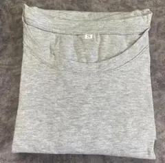 Sサイズ グレー レディース Tシャツ 薄手 半袖