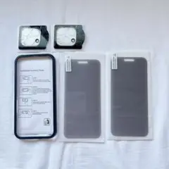 【360°覗き見防止】iPhone15Proガラスフィルム&カメラフィルム