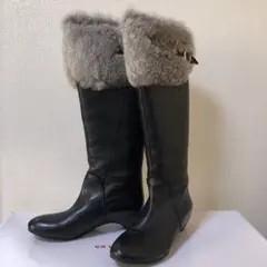 サヴァサヴァファー付2wayロングブーツ