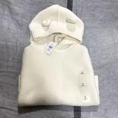 【新品】babyGAPベビーギャップ くま耳 ニットポンチョ 110