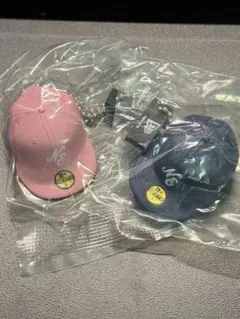 【PINKのみ】NEW ERA 59FIFTY ミニチュアキャップ　キーホルダー