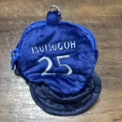 横浜DeNAベイスターズビジターキャップポーチ カプセルトイ 筒香嘉智選手