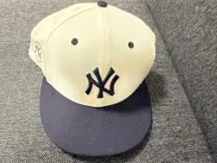 New York Yankees 野球帽 ベージュ/ネイビー