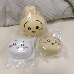 【新品未使用】ちいかわ おかおミニシリコンポーチ 2種セットオマケ付き