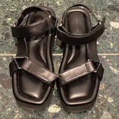 odette e odile サンダル サンダル 37 厚底