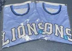 LIONS ユニフォーム 水色 Lサイズ 2枚セット