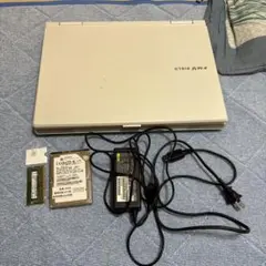 fujitsu fmvnf40t ノートPC HDD、メモリ、ケーブル付き