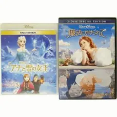 アナと雪の女王 魔法にかけられて DVD Blu-ray BD ブルーレイ2枚組