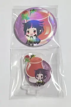 ツイステ いただきますver. 缶バッジ&アクスタ リリア