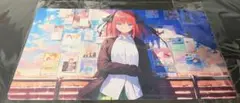 五等分の花嫁　中野二乃　プレイマット　デスクマット　ラバーマット　未開封