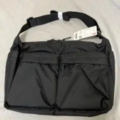 UNIQLO ブラック ショルダーバッグ