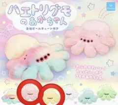 ハエトリグモのあかちゃん　黄　ピンク　2点セット