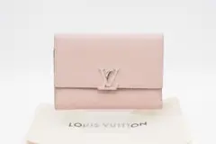 LOUIS VUITTON 三つ折り財布 ポルトフォイユ カプシーヌ マグノリア