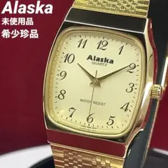 珍品 希少 未使用 Alaska QZ CBM(CITIZEN)製 腕時計
