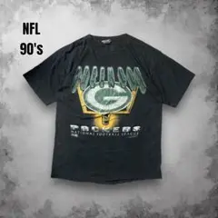 90s NFL ヴィンテージ チームロゴTシャツ グリーンベイパッカーズ USA