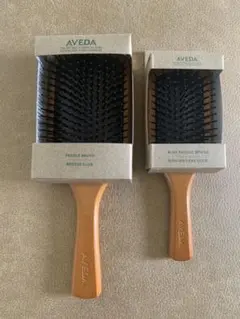 AVEDA パドル ブラシレギュラー、ミニサイズ2点セット