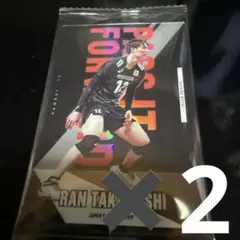 バレーボール日本代表 ツインウエハース カード　髙橋藍
