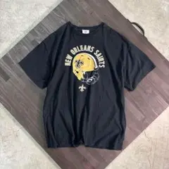 7TSM1【NFL】NEW ORLEANS SAINTS Tシャツ　古着used