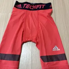 adidas TECHFIT インナータイツ Mサイズ 赤