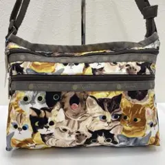 LeSportsac レスポートサック　キャットカフェ　2way　美品 LeSportsac - お値下げ不可 レスポートサック 猫 ボストン