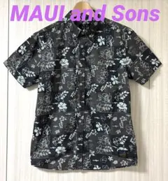 MAUI and Sons マウイアンドサンズ 半袖アロハシャツ M