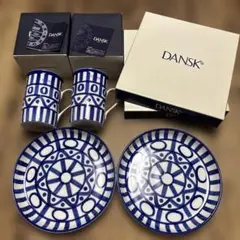 DANSK ARABESQUE アラベスク マグカップ サラダプレート ダンスク