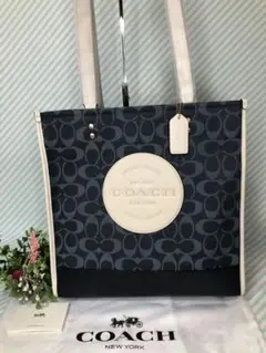 COACH コーチ ✿シグネチャー デニム トートバッグ