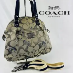 【残り1品】COACHコーチ ショルダー 2way ショルダーバッグ トート