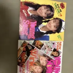2Young Song 1990年Wink表紙 中山美穂 1989年Wink表紙