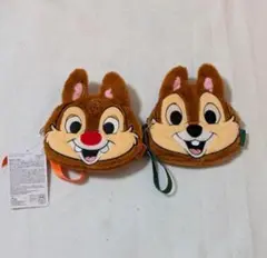 ✨️新品✨️ダイソー　ダイスカットポーチ　チップとデール ポーチ 2個　定期入れ