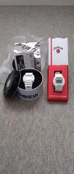 ジムビームコラボG-SHOCK 時計腕時計！当選通知書付き！
