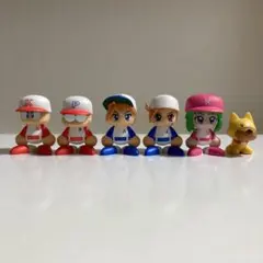 パワプロくん ならぶんです。第一弾 ガチャ 全6種 フルコンプセット おまけ付き