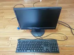 Princeton パソコンモニター PTBFGF-19W　/ キーボード