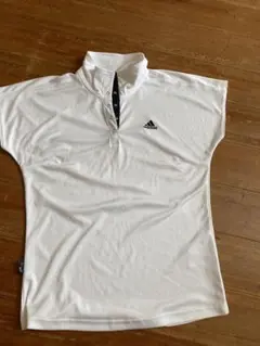 adidas ホワイトポロシャツ Mサイズ
