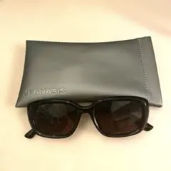 JEANASIS フレームサングラス　ブラウン