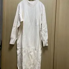 ⭐️未使用品⭐️ユニクロ　アイボリー ロングワンピース