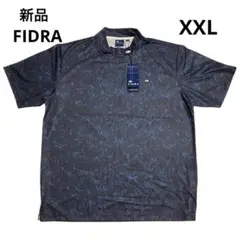 F643 新品 フィドラ 半袖 シャツ カットソー ゴルフ メンズ XXL