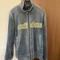 adidas ブルージップアップジャケット L