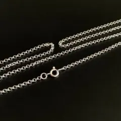 【期間限定】新品　シルバー925 50㎝ ロールチェーン silver　即購入〇