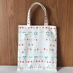 396番 ハンドメイド ミニミニぺたんこトートバッグ