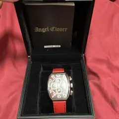 Angel Clover クロノグラフ時計 レッド