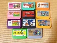 ファミコンソフト コレクション 12本セット
